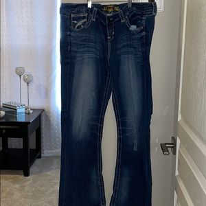 Maurices bootcut jeans dark wash